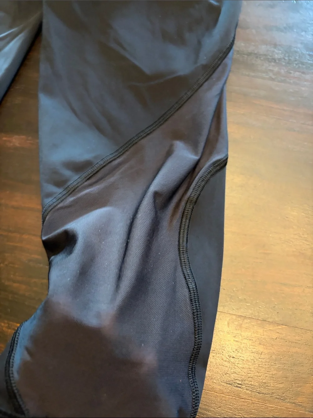 Lululemon Set of 3 High-Waist Athletic Cropped Leggings Size 6 black, pink, gray